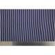 Ткань Штапель микро полоска ЭТ-03с3 108г/м2 100% вискоза шир.147см цв.тем.синий/белый рул.30-120м